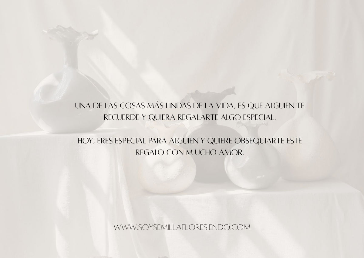 Soy Semilla Flore Siendo® Gift Card